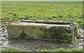 East Hams Lane, brick cattle trough.