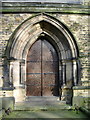 Unitarian Church, Monton, Doorway
