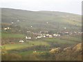 Llanferres from the slopes of Bryn Alyn