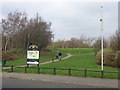 Entrance to Poverest Park from Perry Hall Road