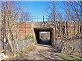 Bridge over track to Gore House