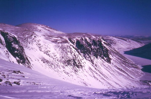 Stag Rocks, Hells Lum Crags and Cairngorm