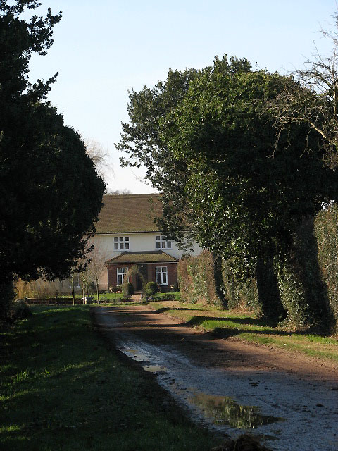 Driveway to Hall Farm