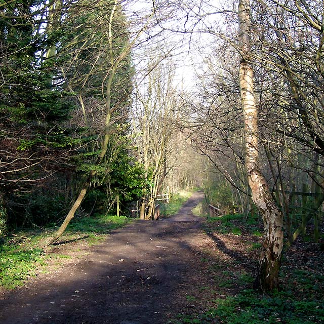 Course of old Railway, near Claregate,... © Roger Kidd cc-by-sa/2.0 ...