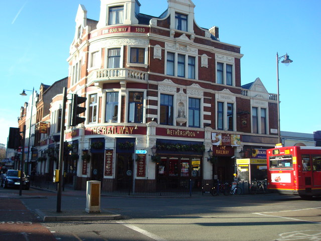 The Railway Public House © Stacey Harris :: Geograph Britain And Ireland