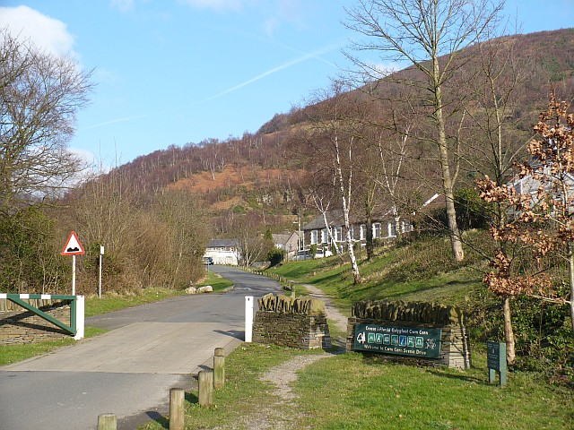 Entrance to Cwm Carn Scenic Drive © Robin Drayton :: Geograph Britain ...