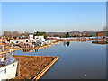 Re-opened canal basin