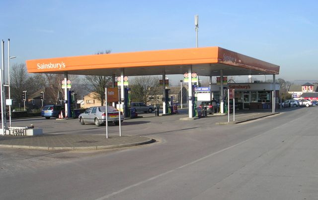 Sainsbury's Filling Station - Harrogate... © Betty Longbottom cc-by-sa ...