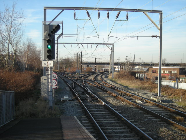 Aston north railway junction