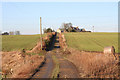 The lane to High Ness Farm