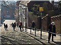 SK9771 : Steep Hill, Lincoln by Dave Hitchborne