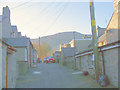 Lon Gefn - a Trefor back lane in the early morning