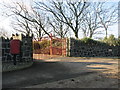 Gates to Slemague House