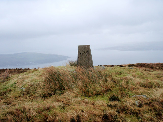The summit of Strone Hill