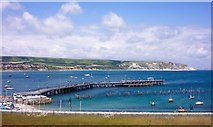 SZ0378 : Swanage Pier by Colin Babb