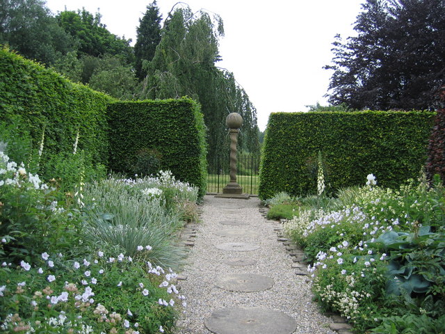 White and Silver Garden, York Gate Garden