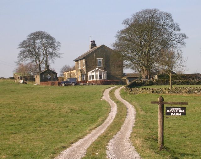Lower Hoyle Ing Farm - Allerton Lane