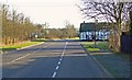 A444 Twycross Road in Sibson, Leicestershire