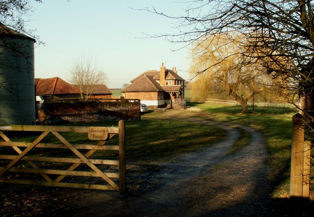 A view of Jordans Farm from Nathan's Lane