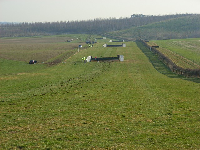 Barbury Castle point-to-point course