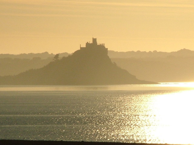 St Michael's Mount from Newlyn
