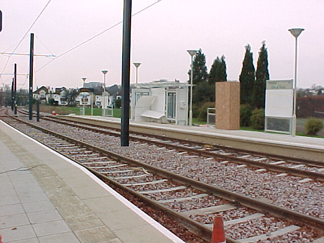 Lloyd Park Tram Stop - under construction