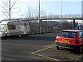 Footbridge over the M8