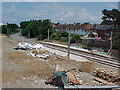 Blackhorse Lane Tram Stop - under construction