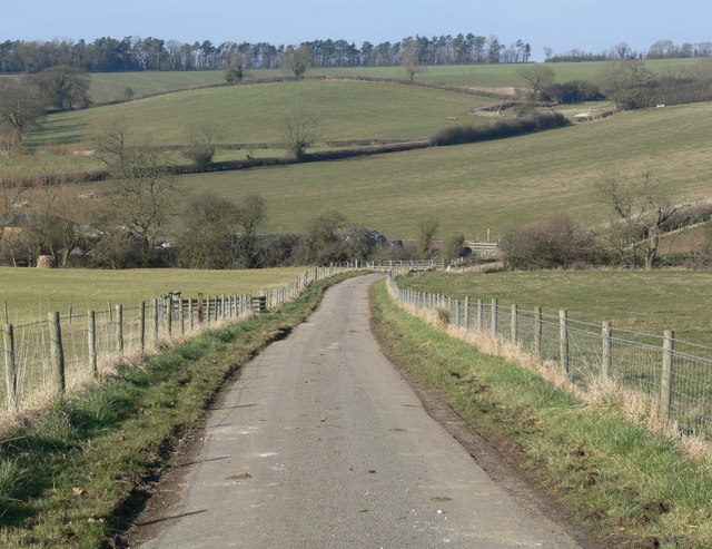 Country lane near Newbold Grange Farm © Mat Fascione :: Geograph ...