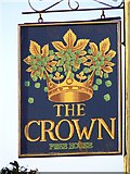 SU6043 : Sign for the Crown, Axford by Maigheach-gheal