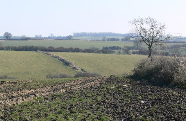 Farmland south of Somerby