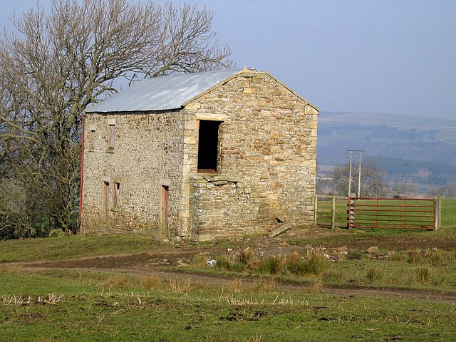 Barn above Holebeck House Farm