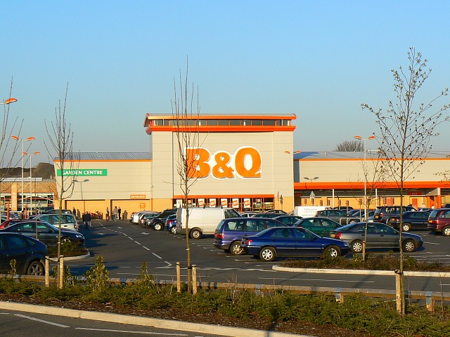 B&Q Warehouse, Great Western Way,... © Brian Robert Marshall ...