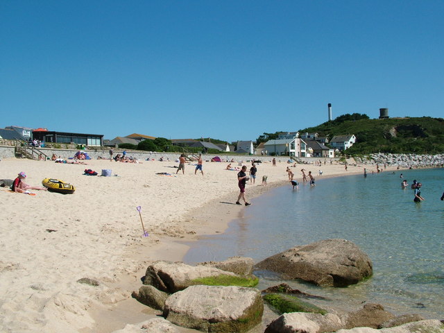 Beach in Hugh Town