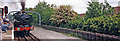 Steam Train approaching Amersham Station, Buckinghamshire