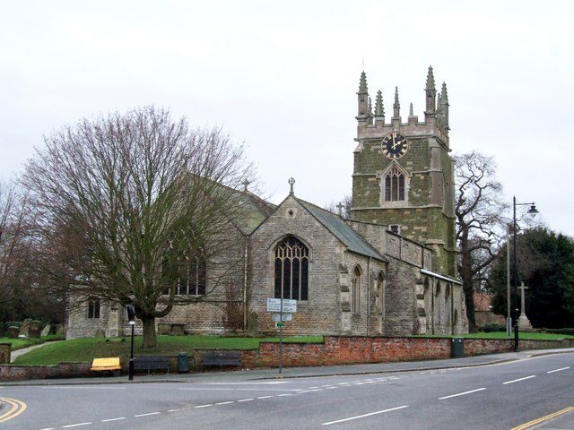 The Church of St James, Spilsby