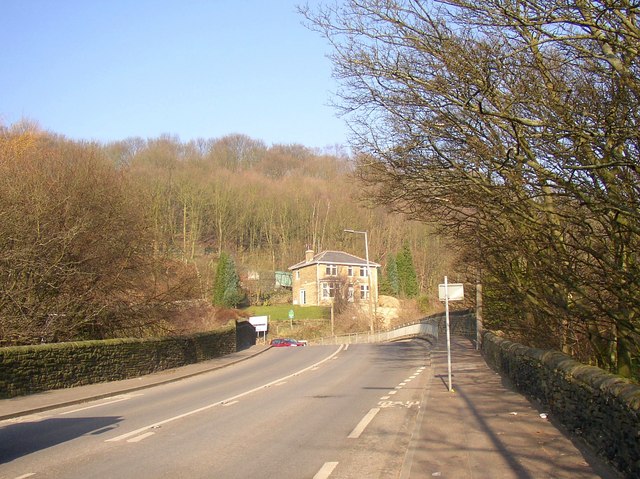 The A6026, Wakefield Road, Halifax
