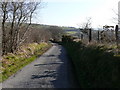 SN5358 : Lon wledig ger Trefilan / Country lane near Trefilan by Ian Medcalf