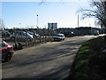 Looking SE from the end of Southwall Road