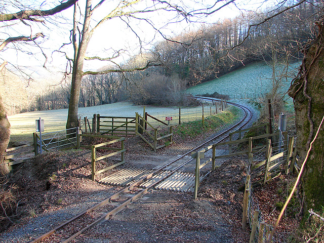 Farm crossing, Vale of Rheidol Railway