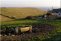 SY9777 : View south from Worth Matravers by Jim Champion