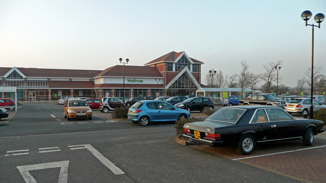 Waitrose supermarket, Ermine, Lincoln