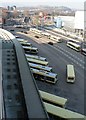 Newport: bus station from above