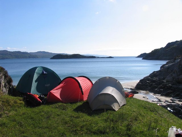 Cramped camping - open vista