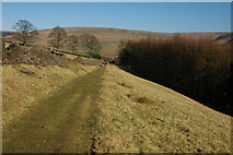 SJ9869 : Footpath to Clough House by Philip Halling