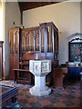 St Peter & St Paul, Wendling, Norfolk - Organ & Font