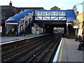 TQ2583 : Kilburn High Road Station, Footbridge by Oxyman
