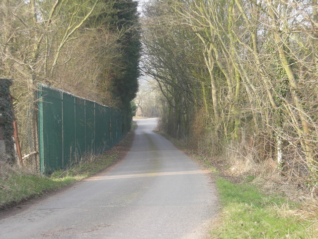 Lane beside Industrial Estate
