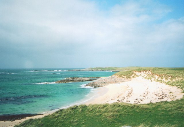 Beach in far south-west of Coll