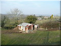 Corrugated iron shed